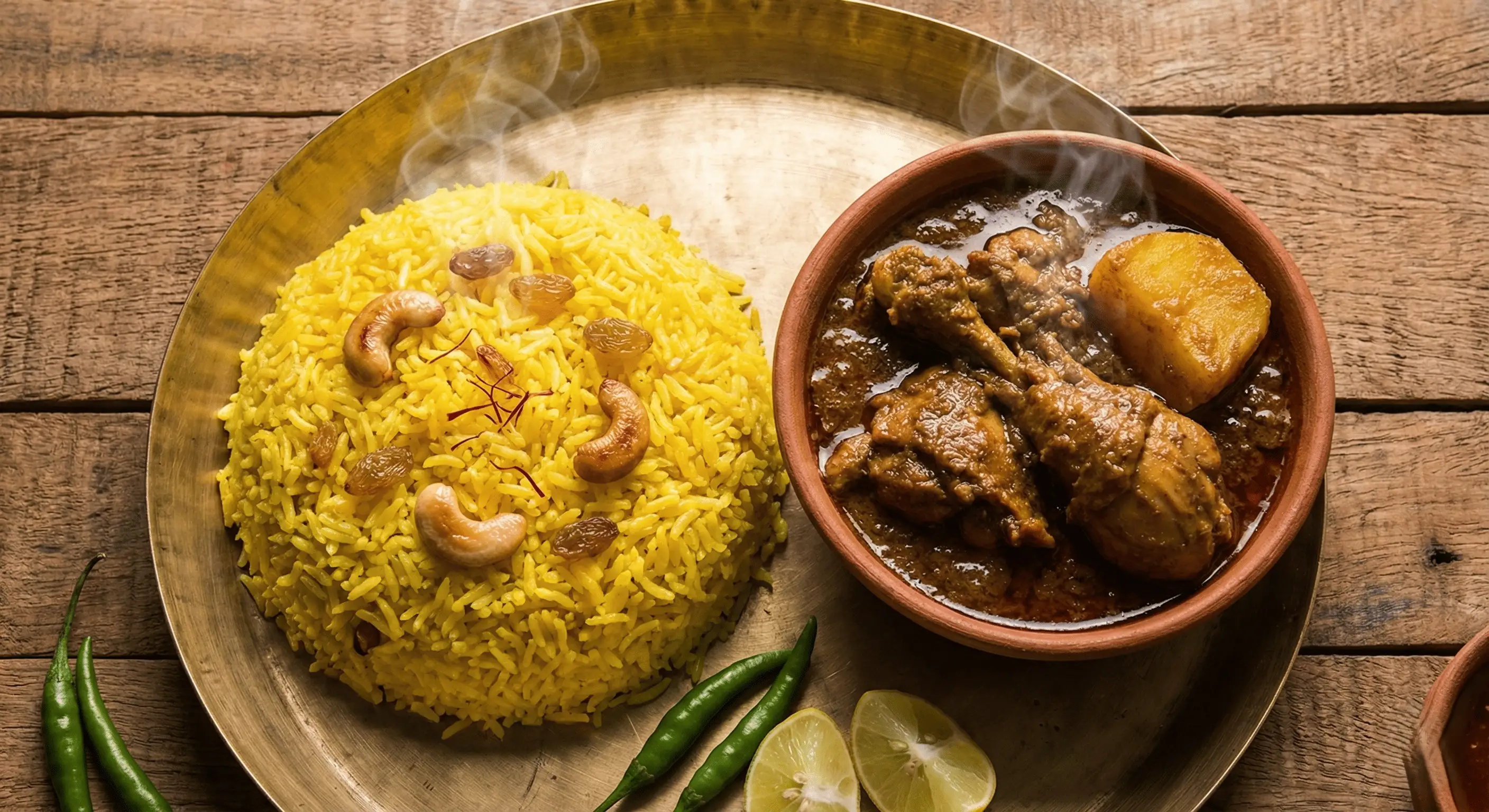 Pulao with Chicken Gravy (Non-Veg)